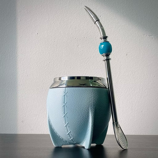 Torpedo Stainless Steel Gourd + Free Bombilla Straw